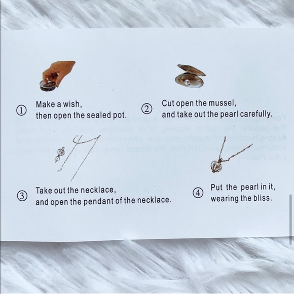 Gift set Chasteness Pearl set necklace earrings ring Christmas & holidays - Picture 14 of 16